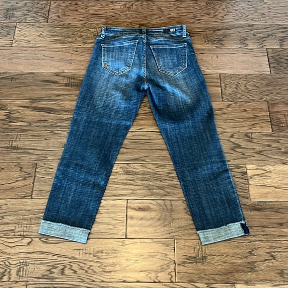 Kut From The Kloth Catherine Crop Straight Leg Mid Rise Size 2 - Picture 2 of 16